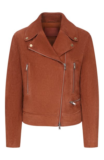 Женская замшевая куртка MVST, арт. M26.CSW.L401-1G/SUEDE