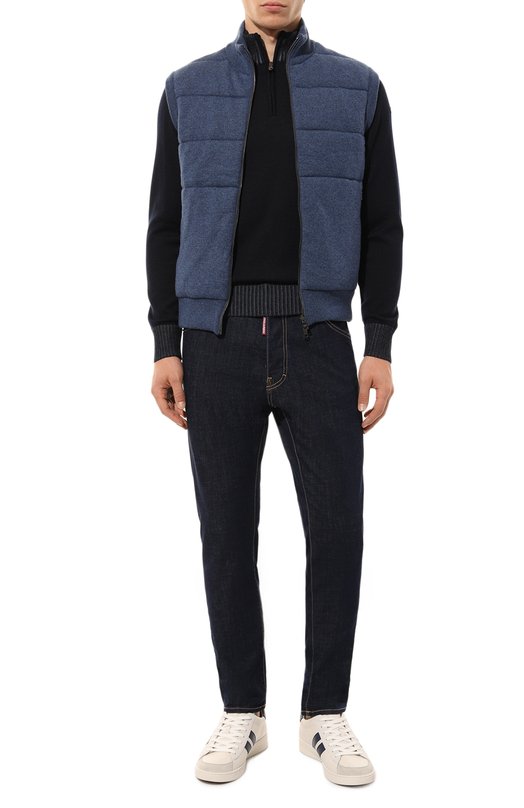 Шерстяной джемпер Paul&Shark 14311117 Синий  14311117 Фото 2