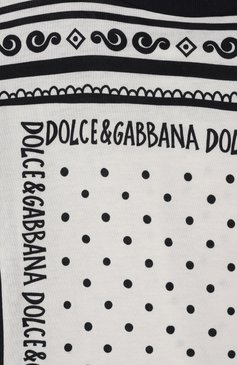 Детская хлопковая футболка DOLCE & GABBANA черно-белого цвета, арт. L4JTHV/II7FZ/2-6 | Фото 3 (Рукава: Короткие; Мальчики Кросс-КТ: Футболка-одежда; Материал внешний: Хлопок; Ростовка одежда: 5 лет | 110 см, 4 года | 104 см, 6 лет | 116 см, 2 года | 92 см, 3 года | 98 см)