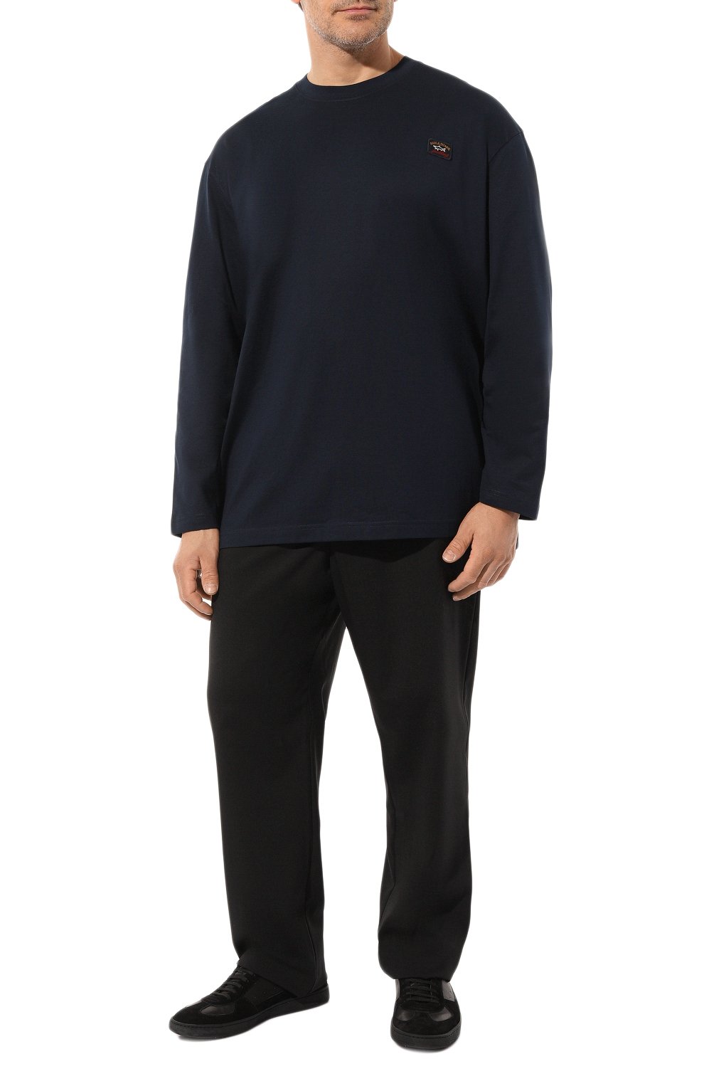 Хлопковый лонгслив PAUL&SHARK, арт. C0P1097/3XL-6XL, фото 2