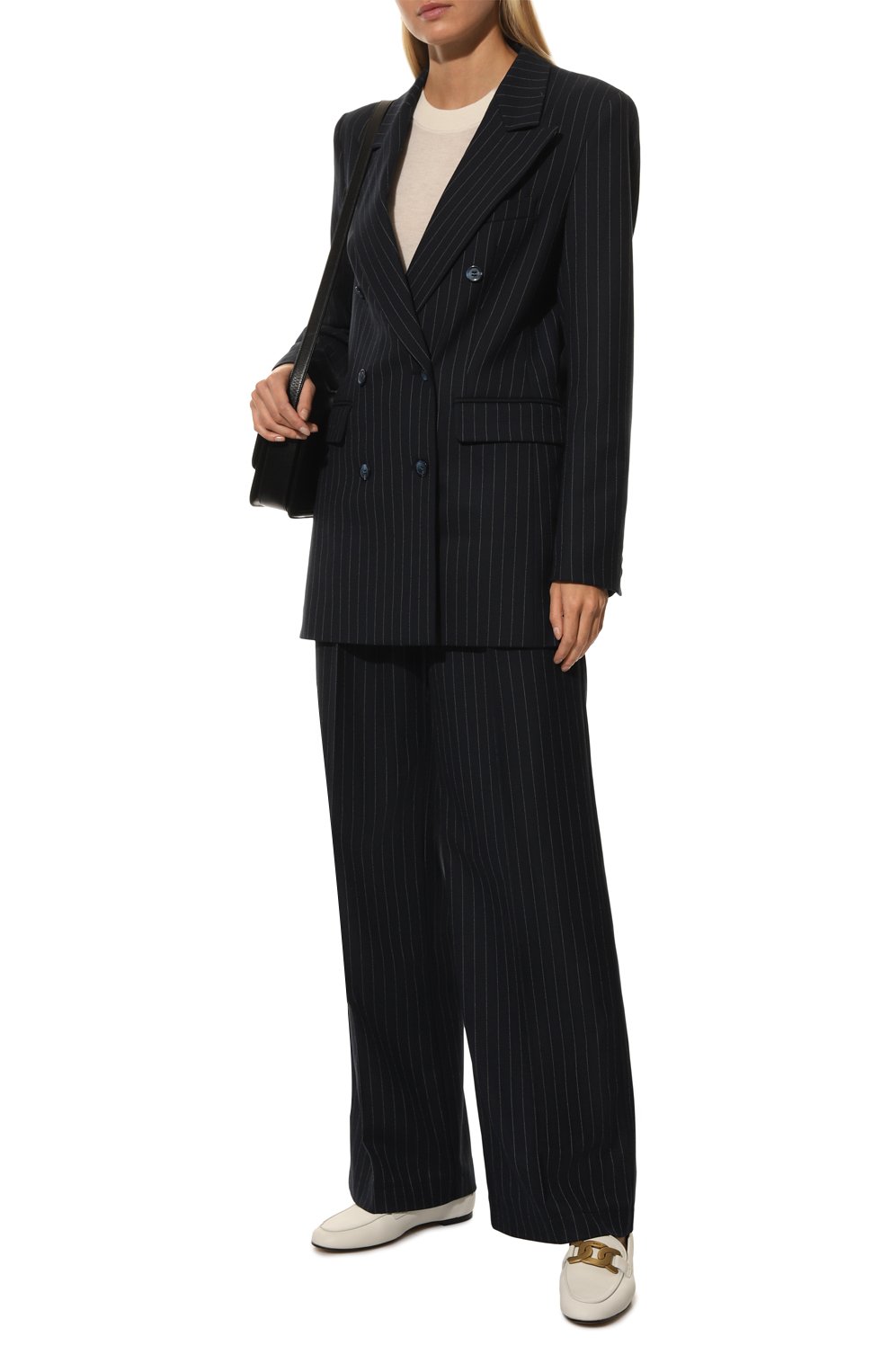 Брюки из вискозы SEVEN LAB, арт. PPZ33-22 pinstripes navy, фото 2