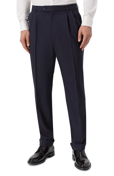 Шерстяные брюки BOSS, арт. 50545822, фото 3