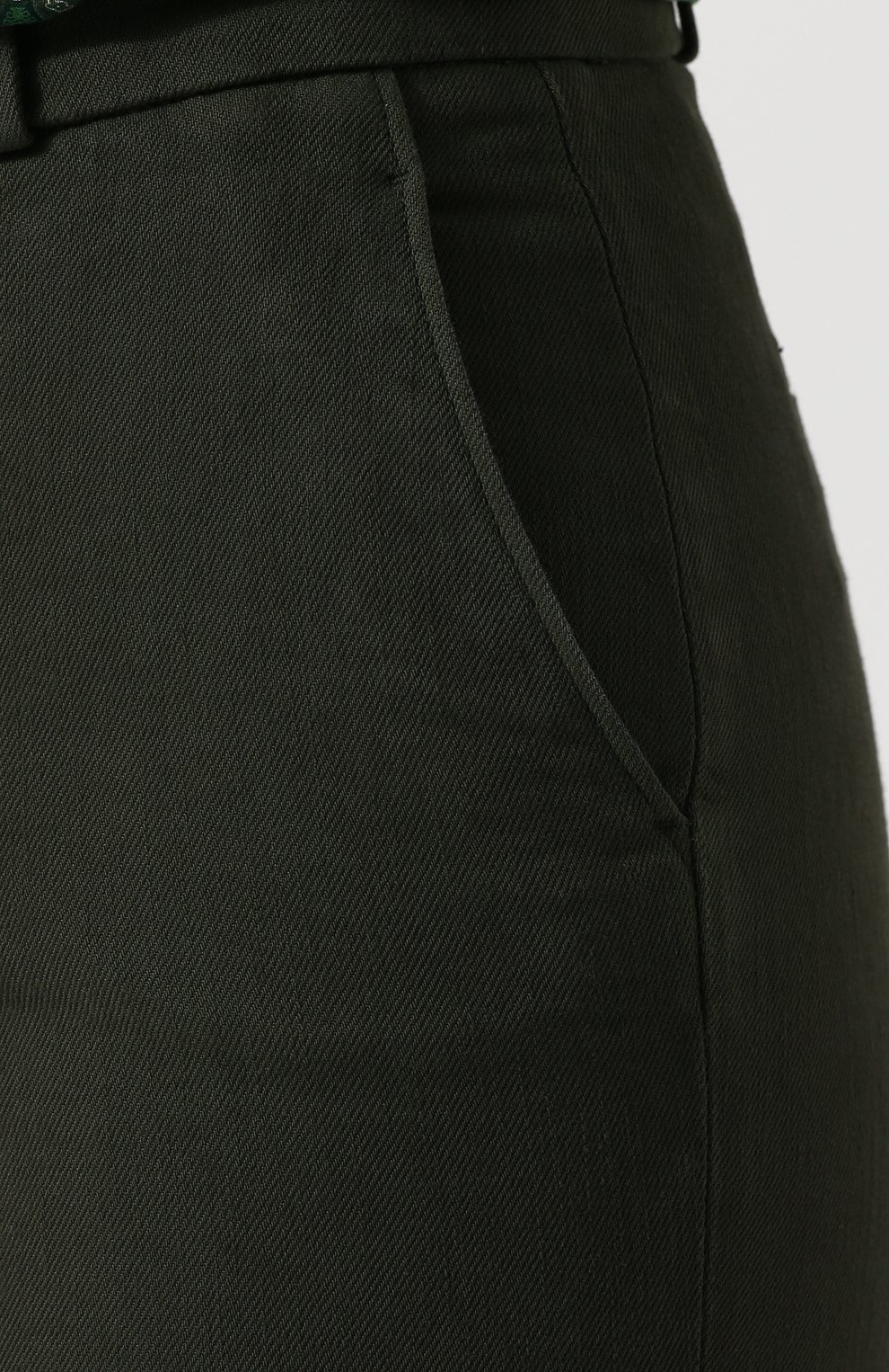 Джинсы LORO PIANA хаки цвета по цене 64750 руб., арт. FAI1070, фото 5 Джинсы LORO PIANA, арт. FAI1070, фото 5