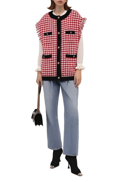 Жилет botrois x tsum BOTROIS красного цвета по цене 24900 руб., арт. SKU00000160, фото 2 Жилет botrois x tsum BOTROIS, арт. SKU00000160, фото 2