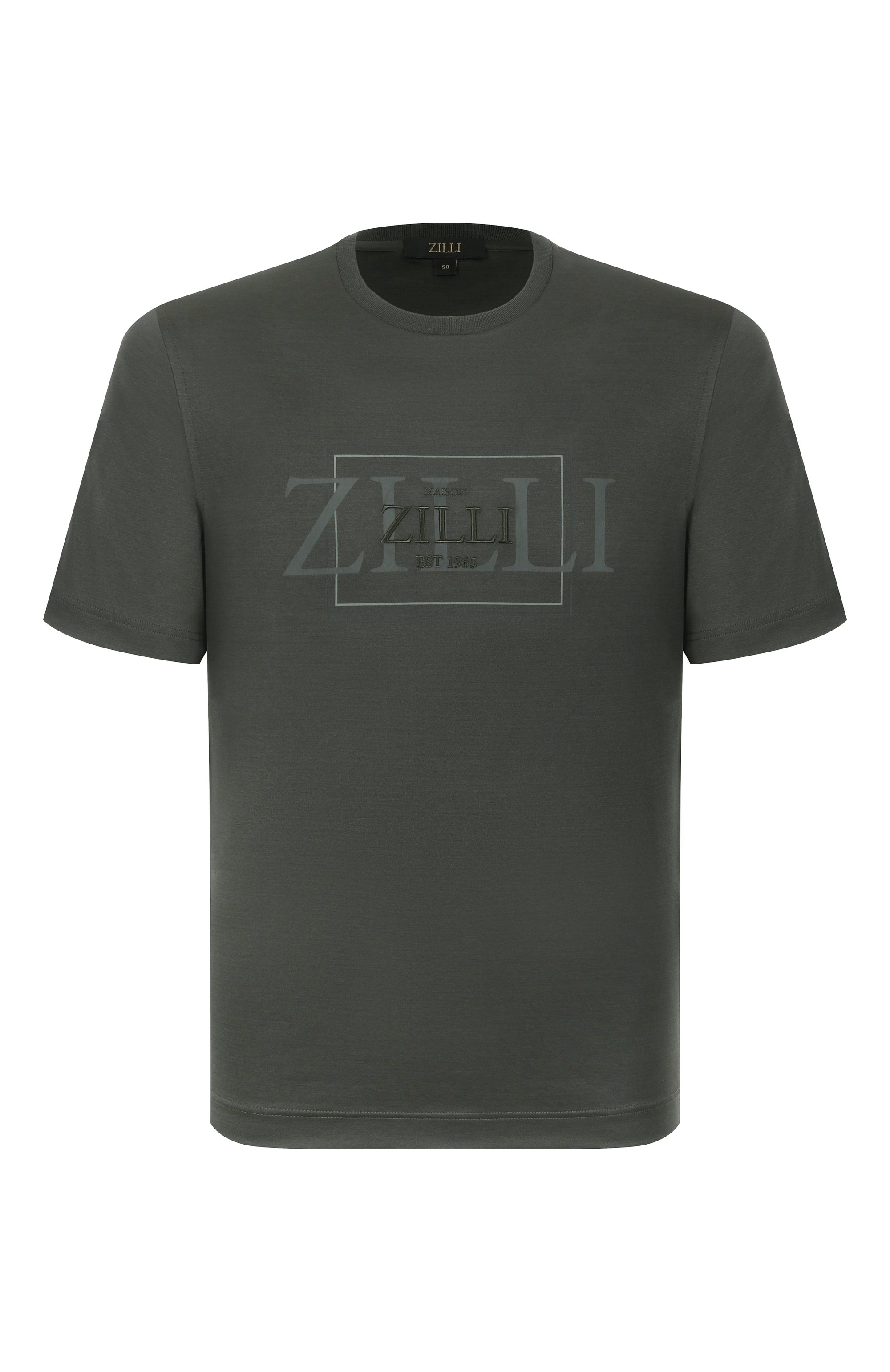 Хлопковая футболка ZILLI, арт. TSR02AM0100VDBZ00, фото 1