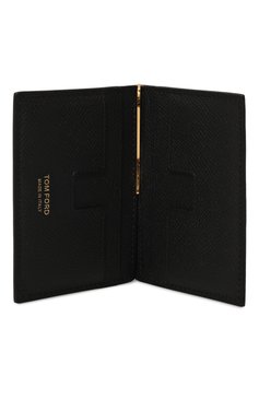 Мужской кожаный зажим для купюр TOM FORD черного цвета, арт. YM340/LCL081G | Фото 3 (Нос: Не проставлено; Материал: Натуральная кожа; Материал сплава: Проставлено)