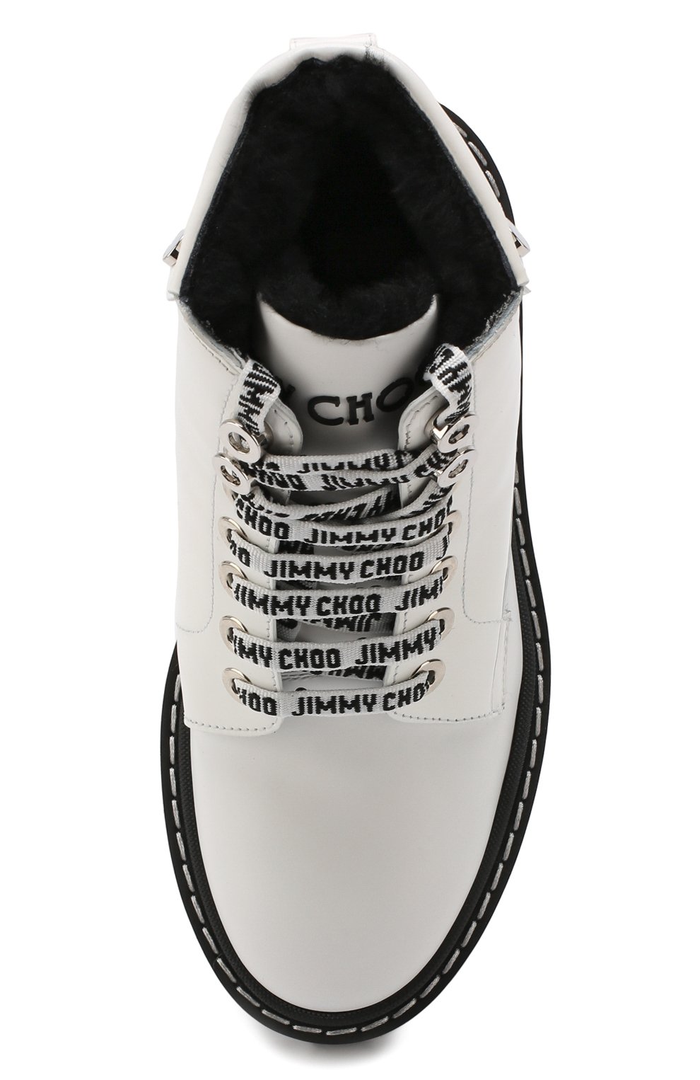 Кожаные ботинки snow JIMMY CHOO, арт. SN0W FLAT/WVJ, фото 5