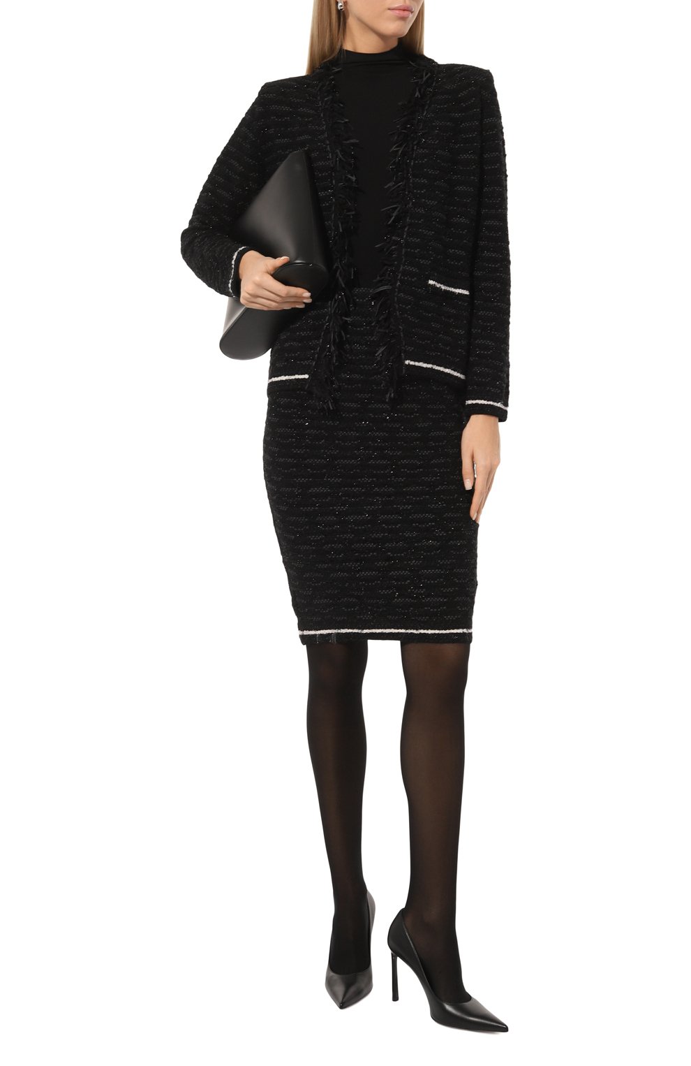 Юбка с отделкой пайетками  D.EXTERIOR, арт. 59643, фото 2