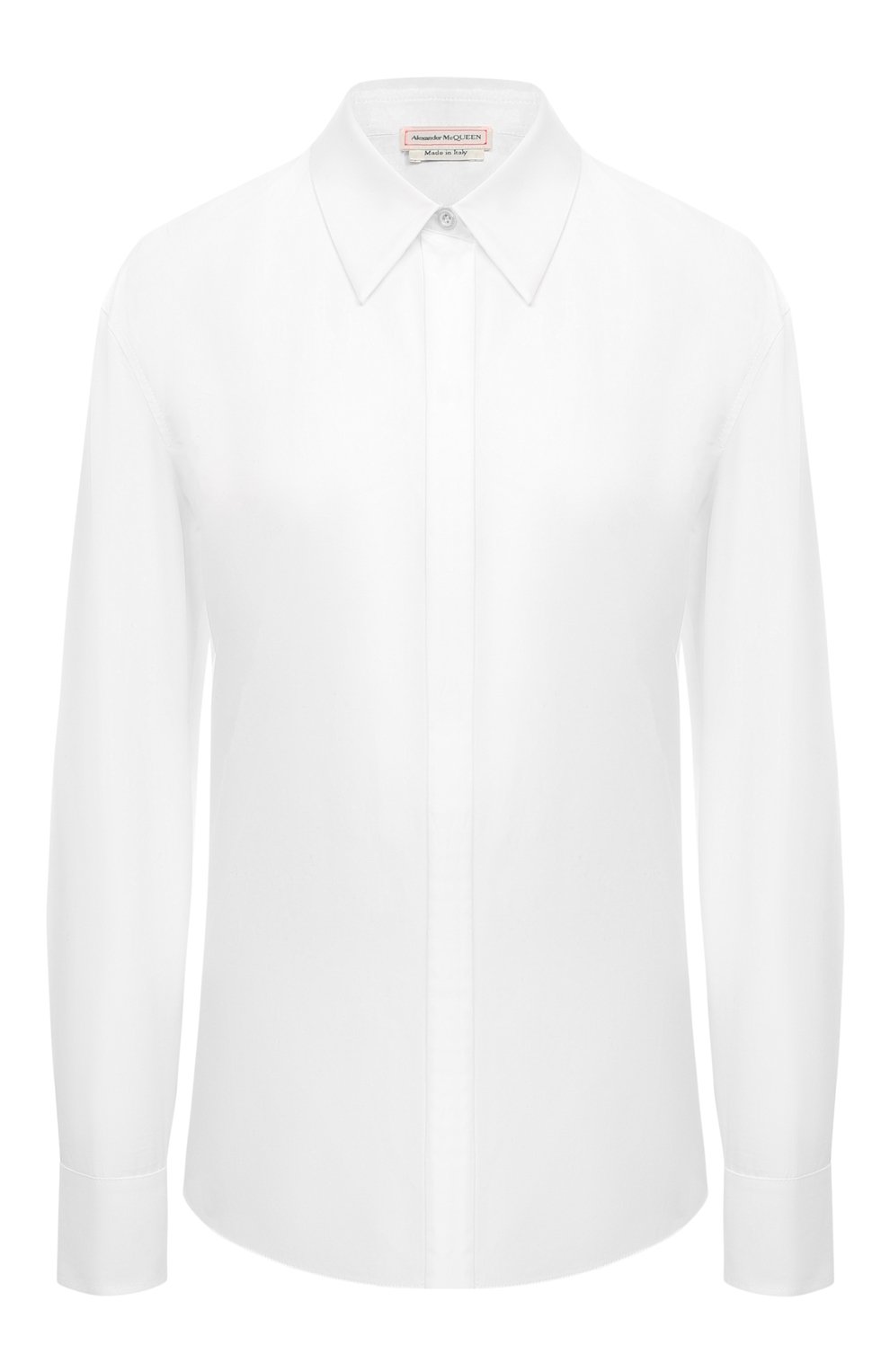 Хлопковая рубашка ALEXANDER MCQUEEN, арт. 767940/QAAAD, фото 1