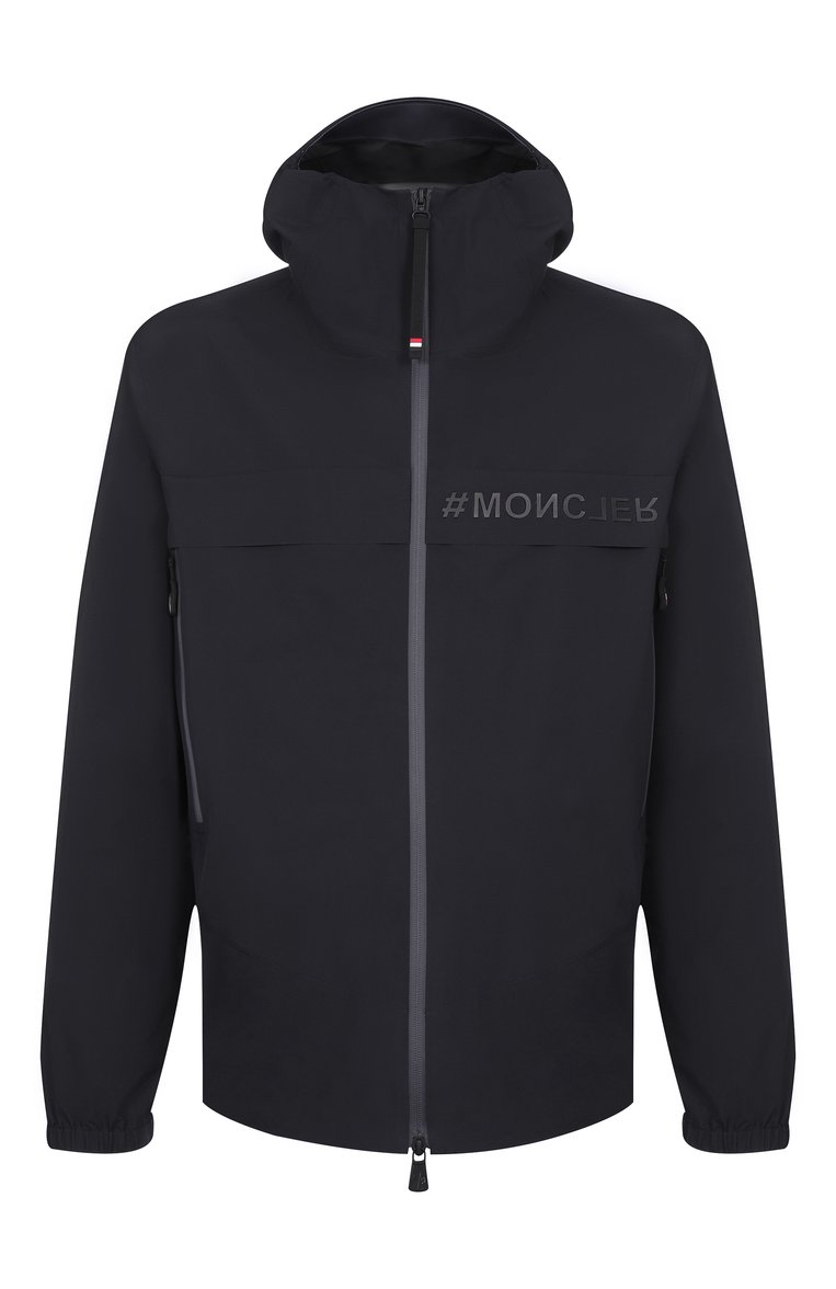 Мужская куртка shipton MONCLER GRENOBLE черного цвета, арт. 1A00015/54AL5 | Фото 1 (Материал внешний: Синтетический материал; Автоматизация ТО: Проставлено; Длина (верхняя одежда): Короткие; Рукава: Длинные; Автоматизация состава: Проставлено; Кросс-КТ: Легкие; Стили: Кэжуэл)