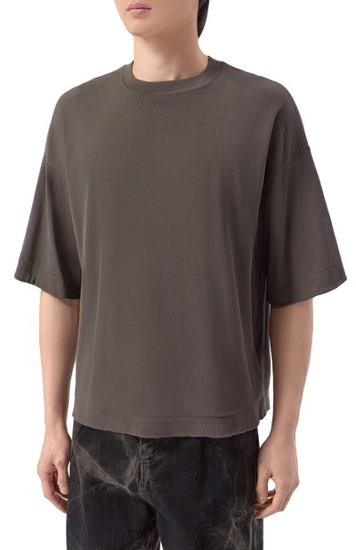 Хлопковая футболка ISABEL BENENATO, арт. UK64S26, фото 3