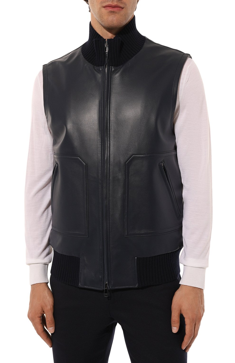 Кожаный жилет MVST, арт. ZTREYL-ES4200-2, фото 3