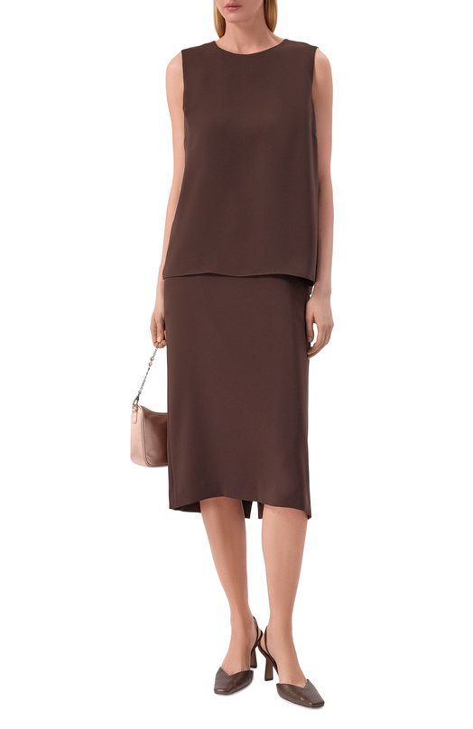 Топ P.A.R.O.S.H. D312429/PANTY26 Коричневый  D312429/PANTY26 Фото 2