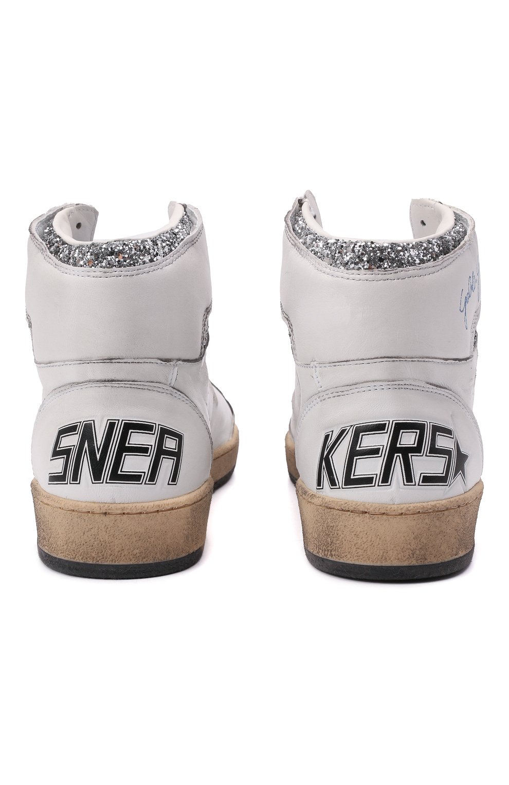 Кожаные кеды sky star GOLDEN GOOSE DELUXE BRAND, арт. GWF00230.F002192, фото 6