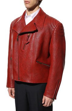 Кожаная куртка PRADA, арт. UPW416-2D02-F0011, фото 3