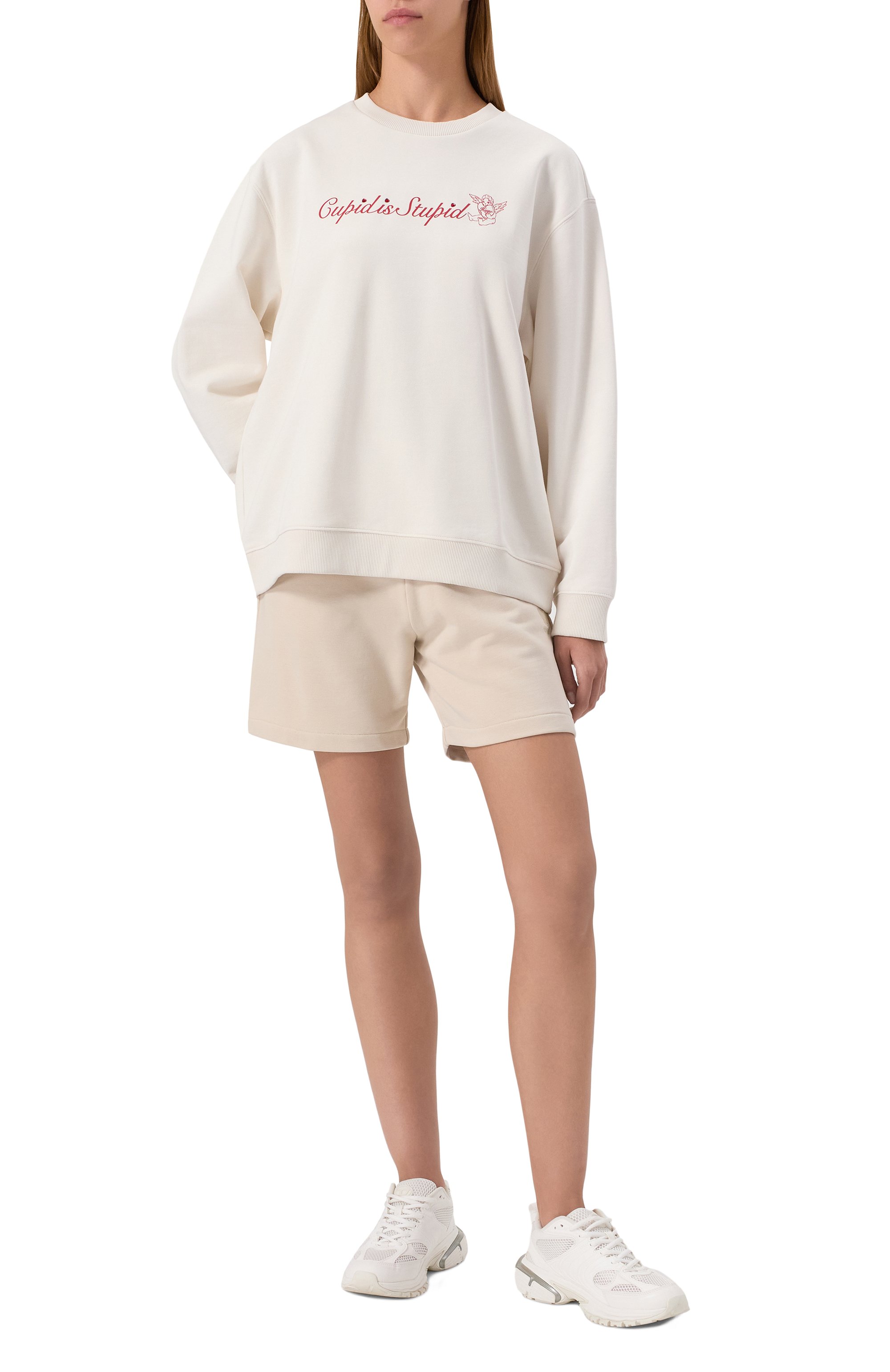 Хлопковый свитшот HUGO BLUE белого цвета по цене 17950 руб., арт. 50533960, фото 2 Хлопковый свитшот HUGO BLUE, арт. 50533960, фото 2