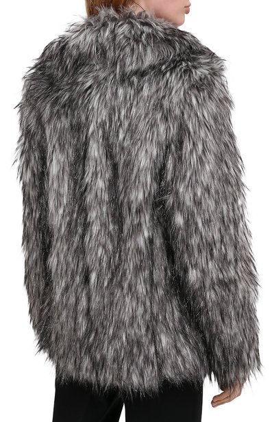 Укороченная шуба свободного кроя из эко-меха MICHAEL MICHAEL KORS, арт. MH72HMY80E, фото 4
