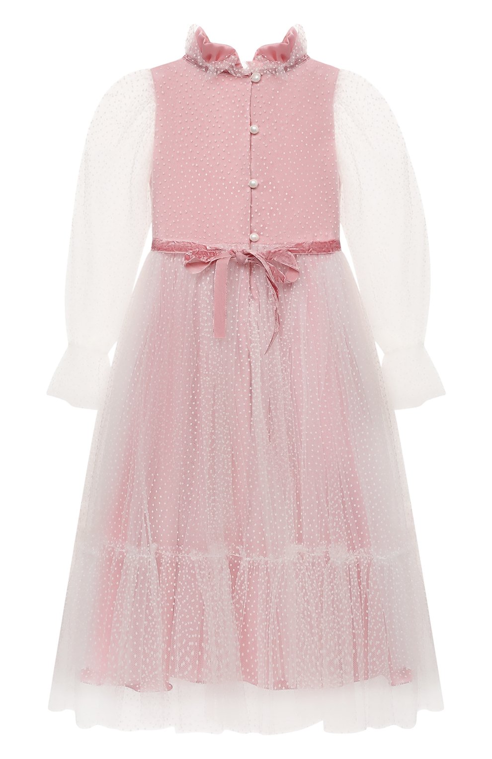 Платье DESIGNERS CAT розового цвета по цене 47750 руб., арт. 100000K01000951/4A-8A, фото 2 Платье DESIGNERS CAT, арт. 100000K01000951/4A-8A, фото 2