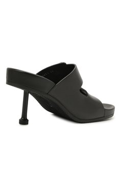 Кожаные мюли mallorca BALENCIAGA, арт. 656621/WA2M6, фото 1