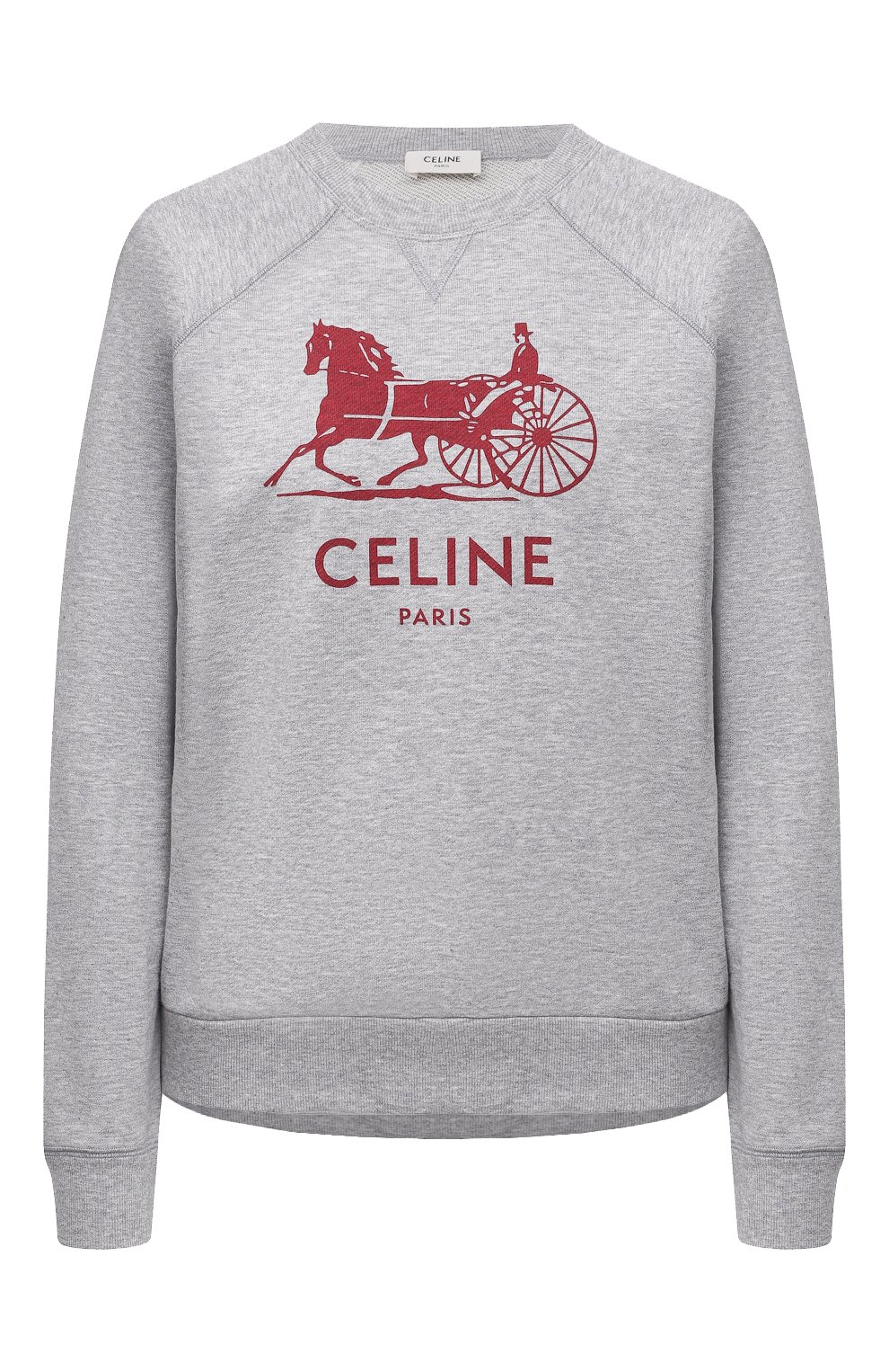 Свитшот из хлопка и кашемира CELINE, арт. 2Y247450I, фото 1