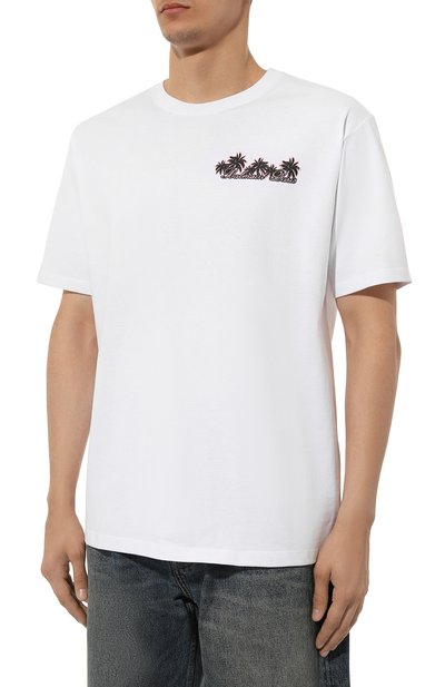 Хлопковая футболка BALMAIN, арт. DH1EG000/GD82, фото 3