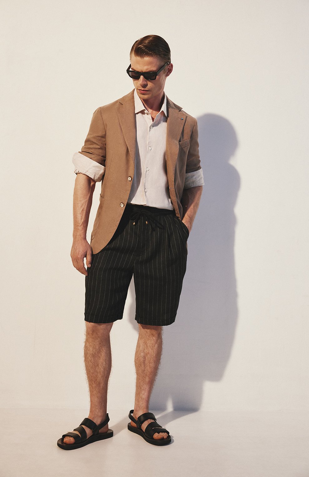 Льняная рубашка ZEGNA, арт. UDX38A7/SRF5, фото 6