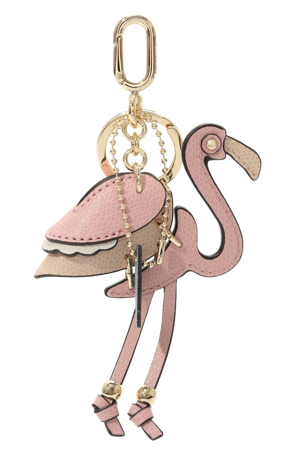 Брелок для ключей FURLA светло-розового цвета по цене 11500 руб., арт. WK00194/ARE000, фото 2 Брелок для ключей FURLA, арт. WK00194/ARE000, фото 2