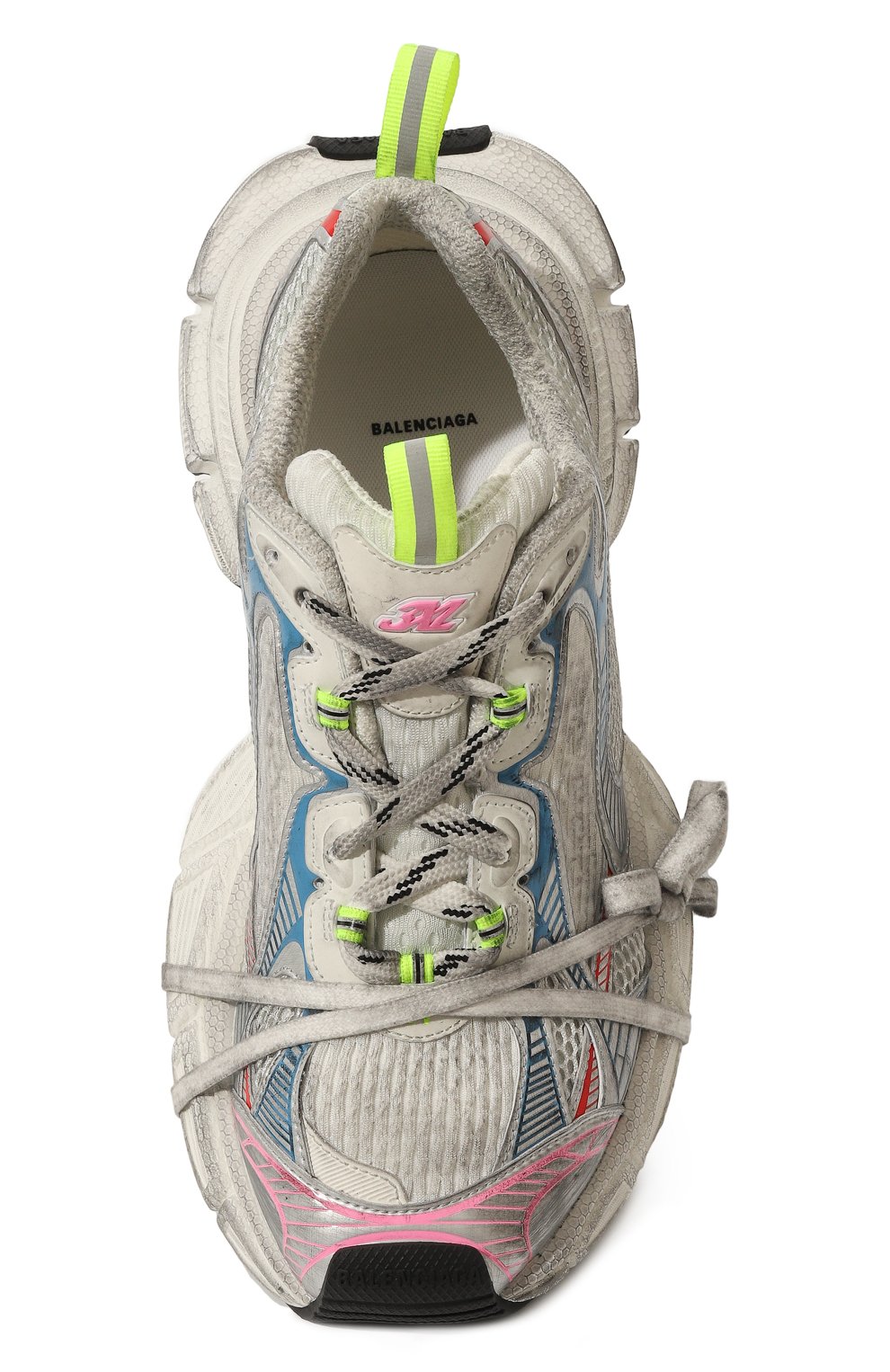Комбинированные кроссовки 3xl BALENCIAGA, арт. 734734/W3XL5, фото 6