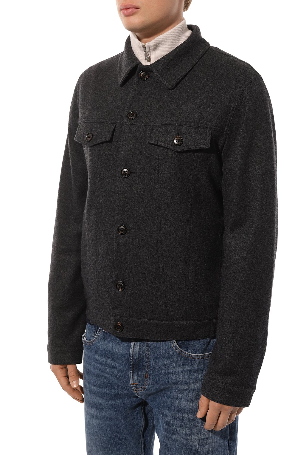 Куртка-рубашка из кашемира и шелка COLOMBO, арт. GB00199/M0006-10, фото 3