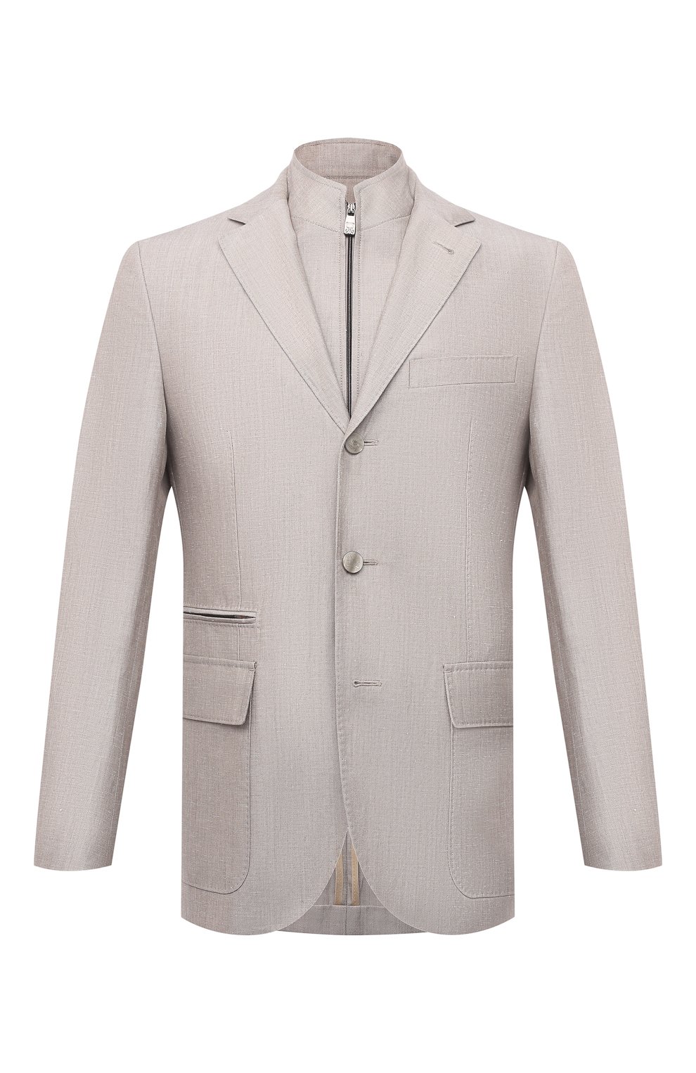 Пиджак из шерсти и льна CORNELIANI, арт. 87X595-1118360/90, фото 1