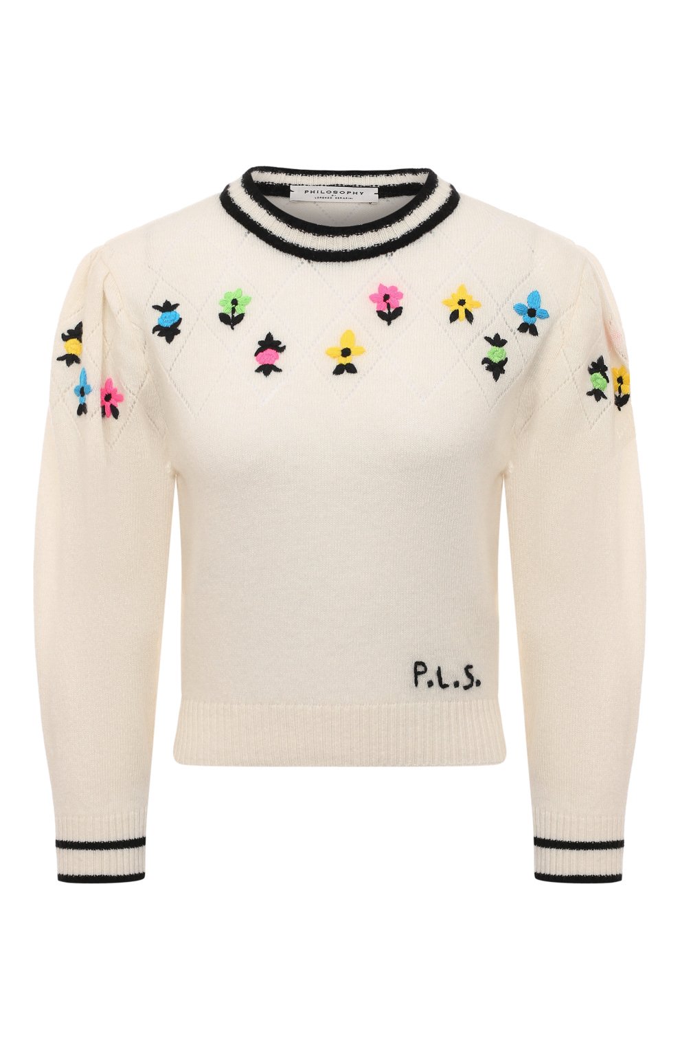 Пуловер из шерсти и кашемира PHILOSOPHY DI LORENZO SERAFINI, арт. A0930/0700, фото 1