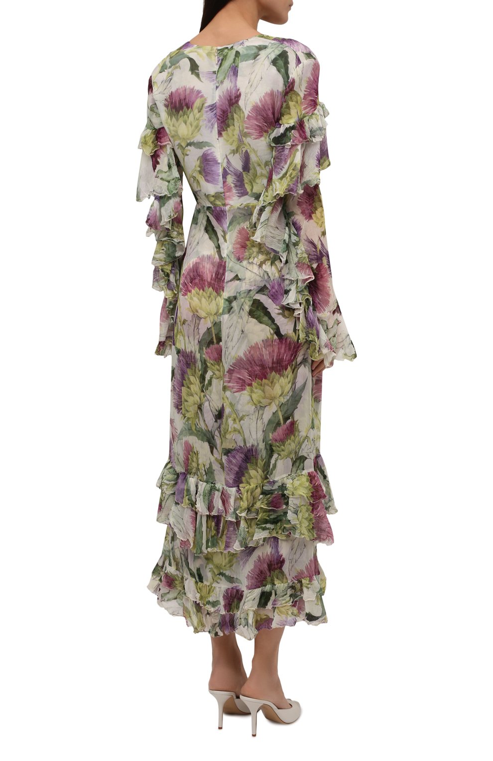 Шелковое платье GUCCI, арт. 663839/ZFP29, фото 4