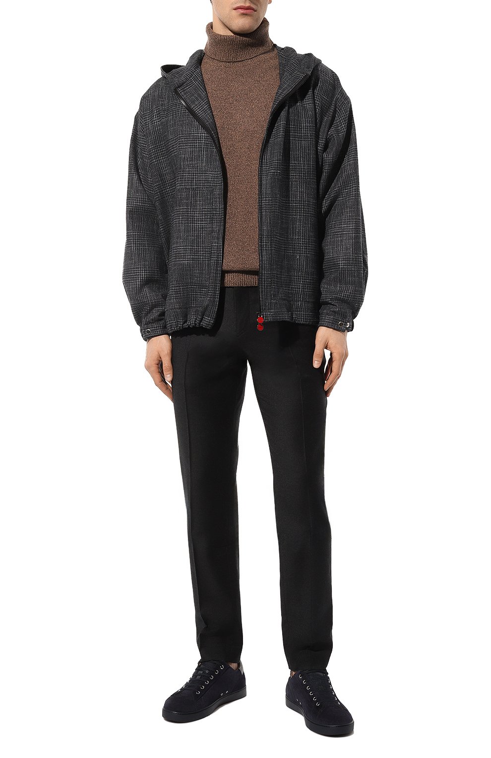 Замшевые кеды GIANVITO ROSSI, арт. S26340.M1DEN.SUEDENI, фото 2