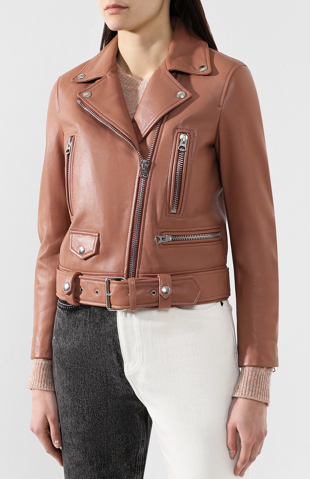 Кожаная куртка ACNE STUDIOS, арт. 1AZ166, фото 3