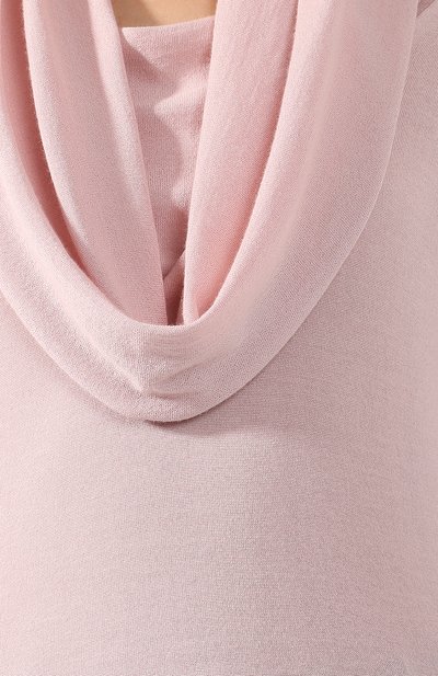 Однотонный кашемировый пуловер с объемным воротником TOM FORD, арт. MAK828-YAX087, фото 5