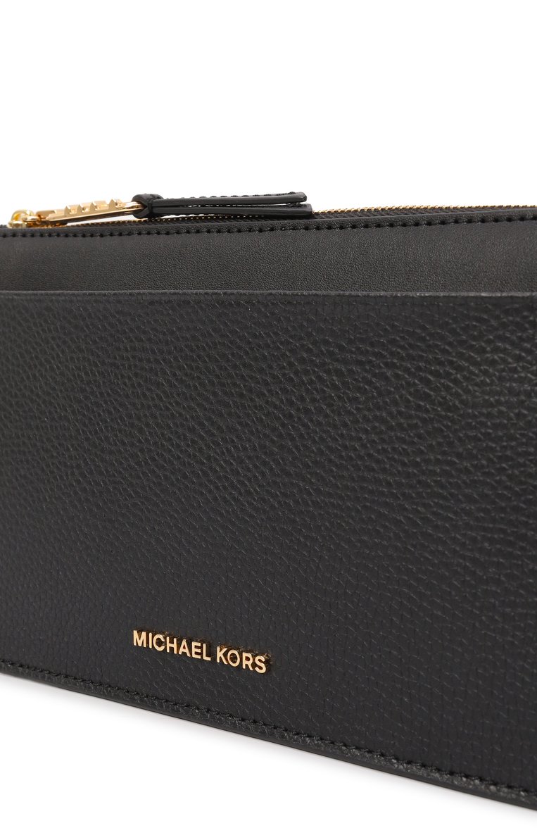 Женская сумка empire large MICHAEL MICHAEL KORS черного цвета, арт. 32H3G8EC7L | Фото 3 (Материал: Натуральная кожа; Размер: large; Ремень/цепочка: На ремешке; Материал сплава: Проставлено; Драгоценные камни: Проставлено)