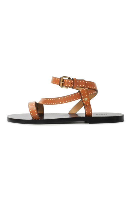 Кожаные сандалии Jopee Isabel Marant 25P/SD0228FA-C1B05S Коричневый  25P/SD0228FA-C1B05S Фото 4