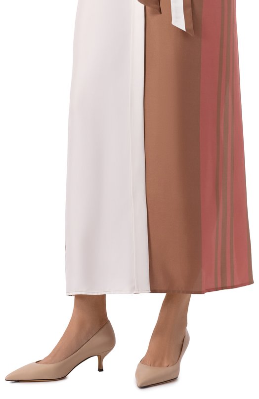 Кожаные туфли Kiton D61819K0524F31 Бежевый  D61819K0524F31 Фото 2