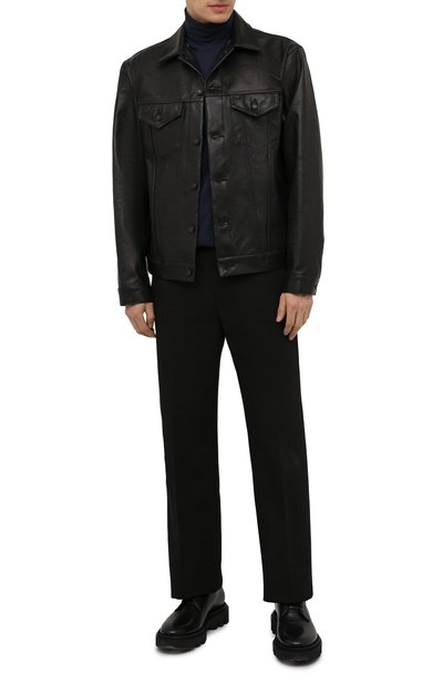 Кожаная куртка YOHJI YAMAMOTO, арт. HD-Y03-700, фото 2