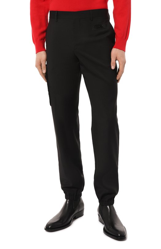 Шерстяные джоггеры Moschino 3