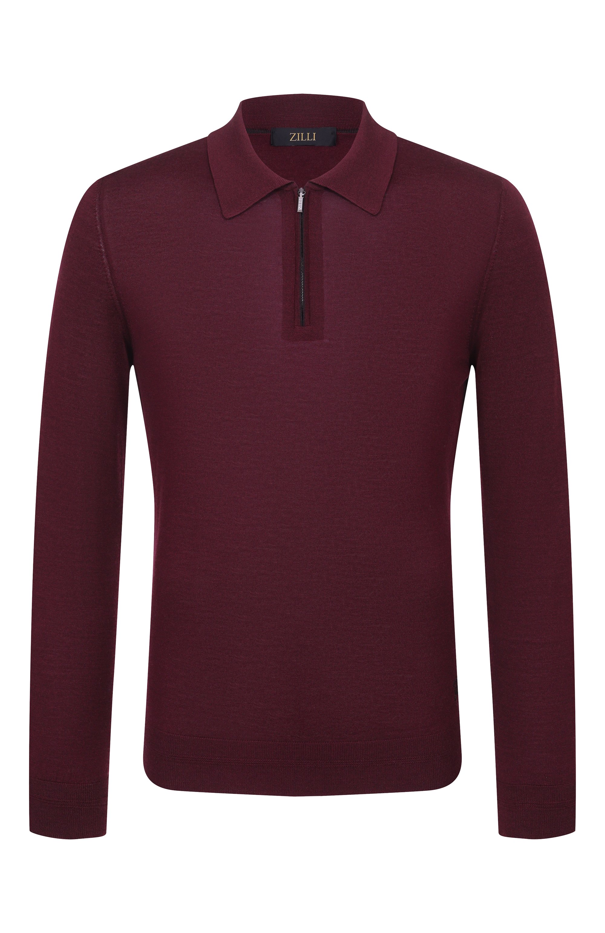 Поло из шерсти и шелка ZILLI, арт. KZP001M0230VLSB00, фото 1