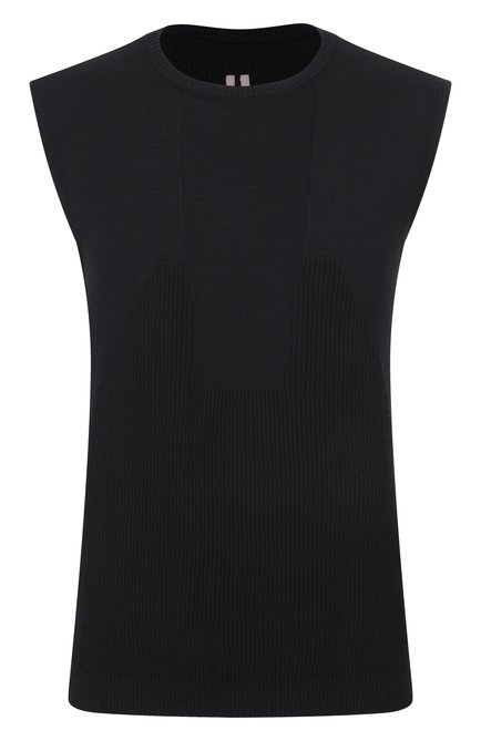 Мужской шерстяной жилет RICK OWENS, арт. RU01F2617/KWVH