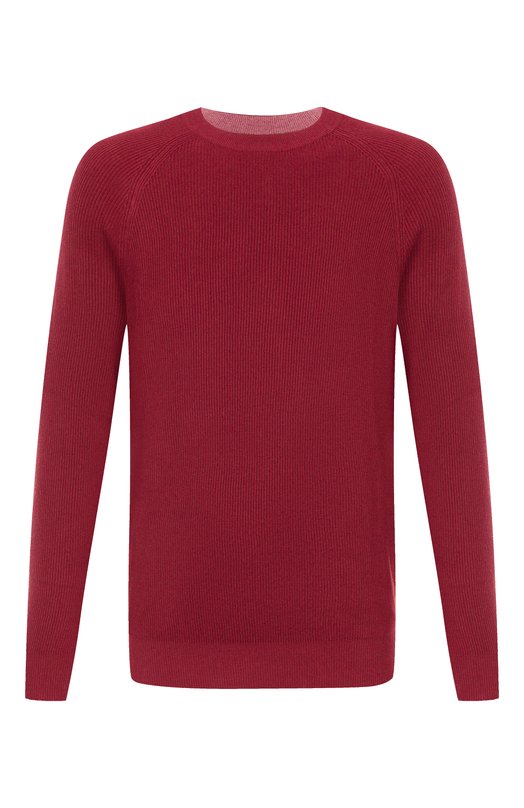 Хлопковый джемпер Brunello Cucinelli M29400100 Красный M29400100