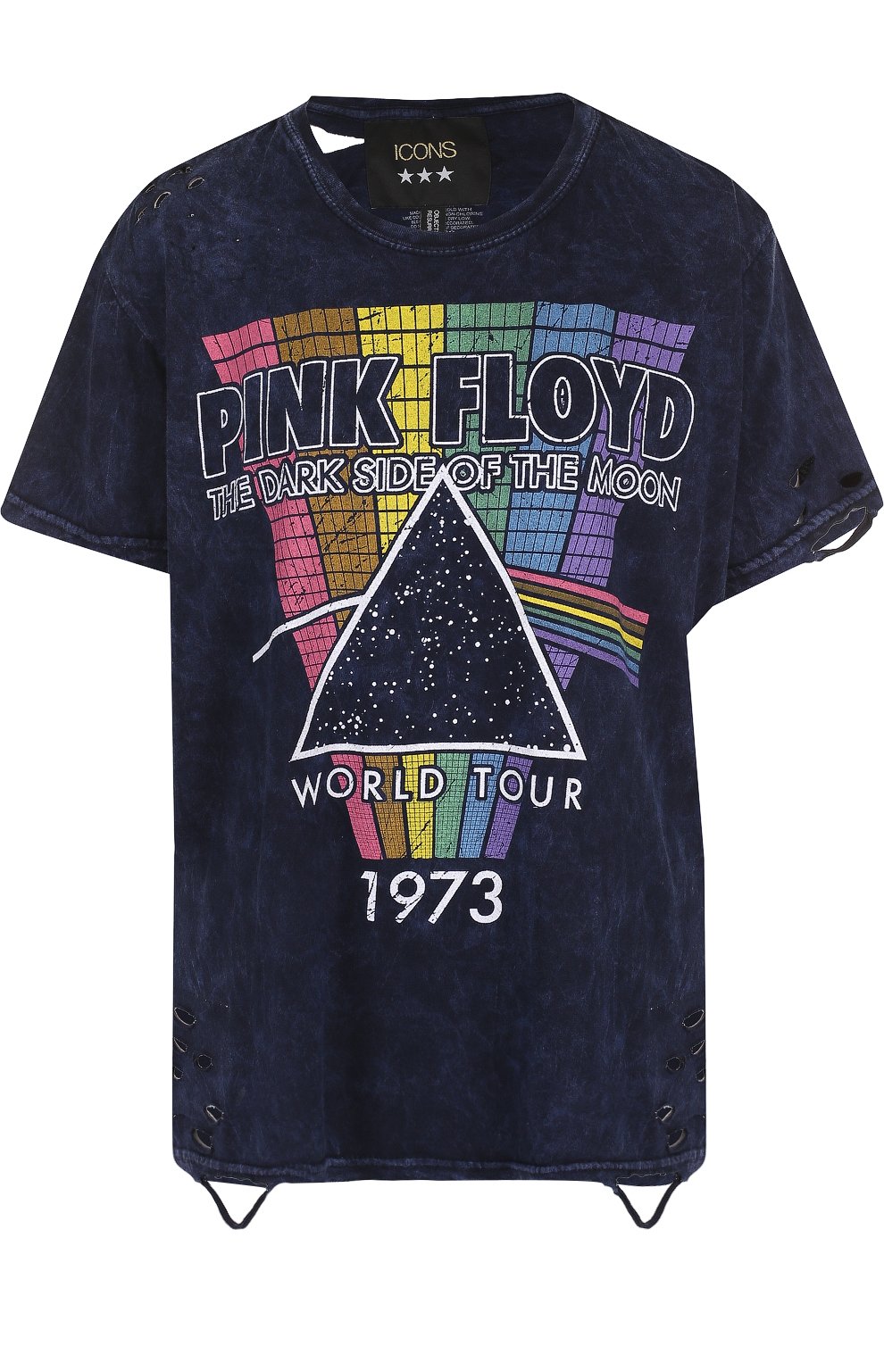 Хлопковая футболка свободного кроя с принтом ICONS OF CALIFORNIA, арт. CNCT_PS18, фото 1