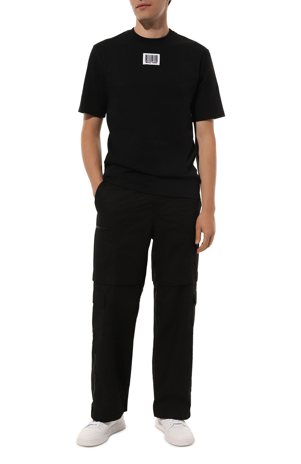 Хлопковая футболка MOSCHINO, арт. A0704/5244, фото 2