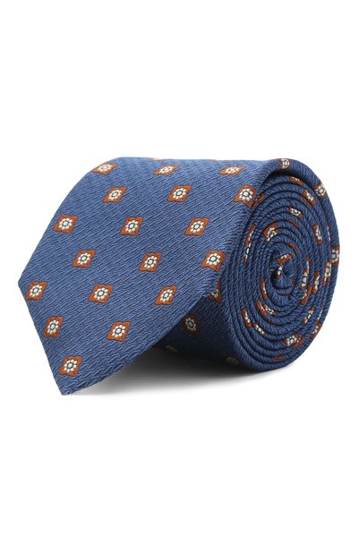Мужской шелковый галстук CANALI, арт. 18/HJ02804
