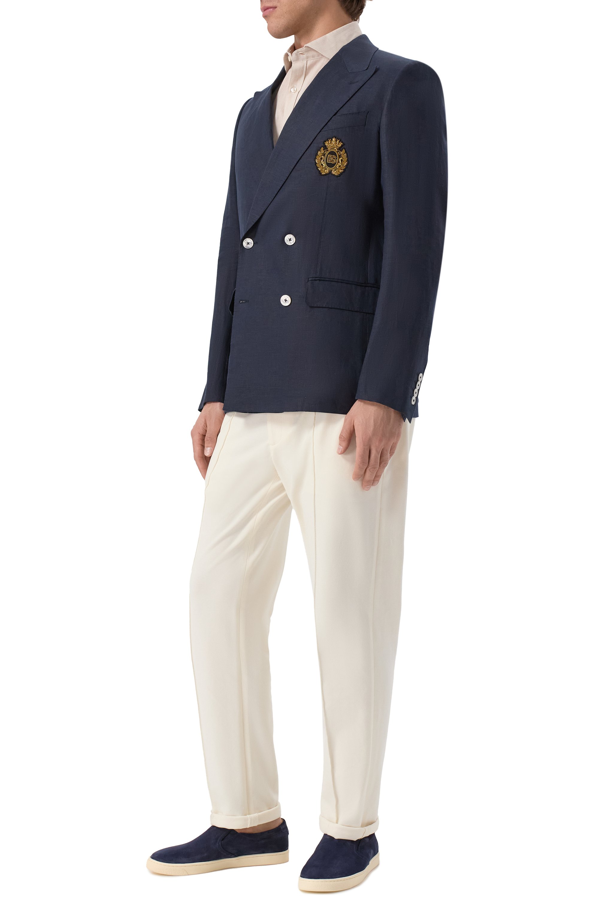 Замшевые слипоны BRUNELLO CUCINELLI, арт. MZUSILN332, фото 2