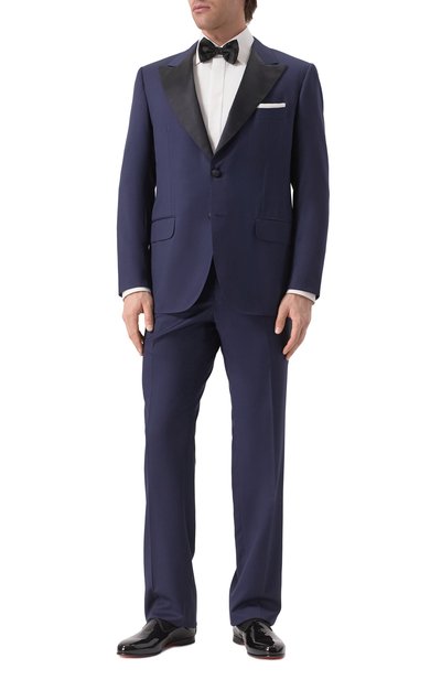 Мужской смокинг из шерсти и шелка KITON, арт. UASM862K0614E17