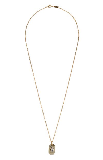 Женская подвеска на цепочке HANKA_IN, арт. INS-LG47-PYR-CZ-0.5M