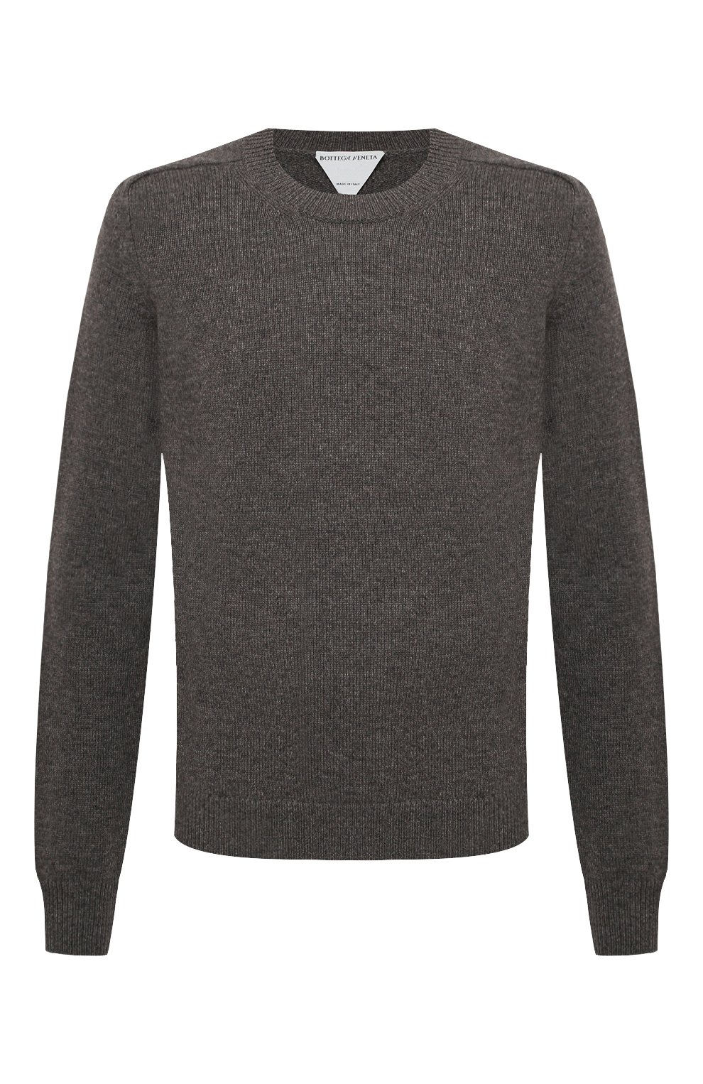 Шерстяной свитер BOTTEGA VENETA серого цвета по цене 95700 руб., арт. 648380/V0AM0, фото 1 Шерстяной свитер BOTTEGA VENETA, арт. 648380/V0AM0, фото 1